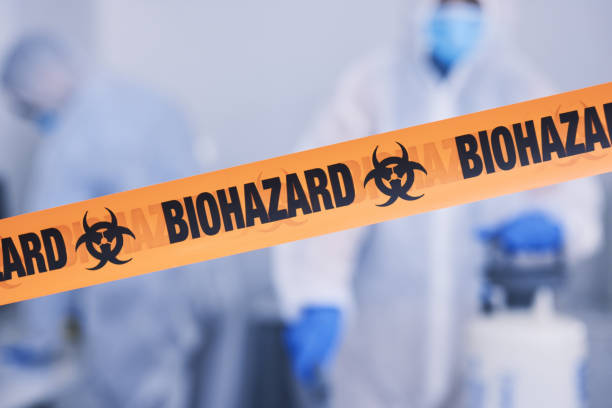 Professional Crime Scene Cleanup technician working in Woodbury, NJ